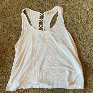 Hollister White Tank